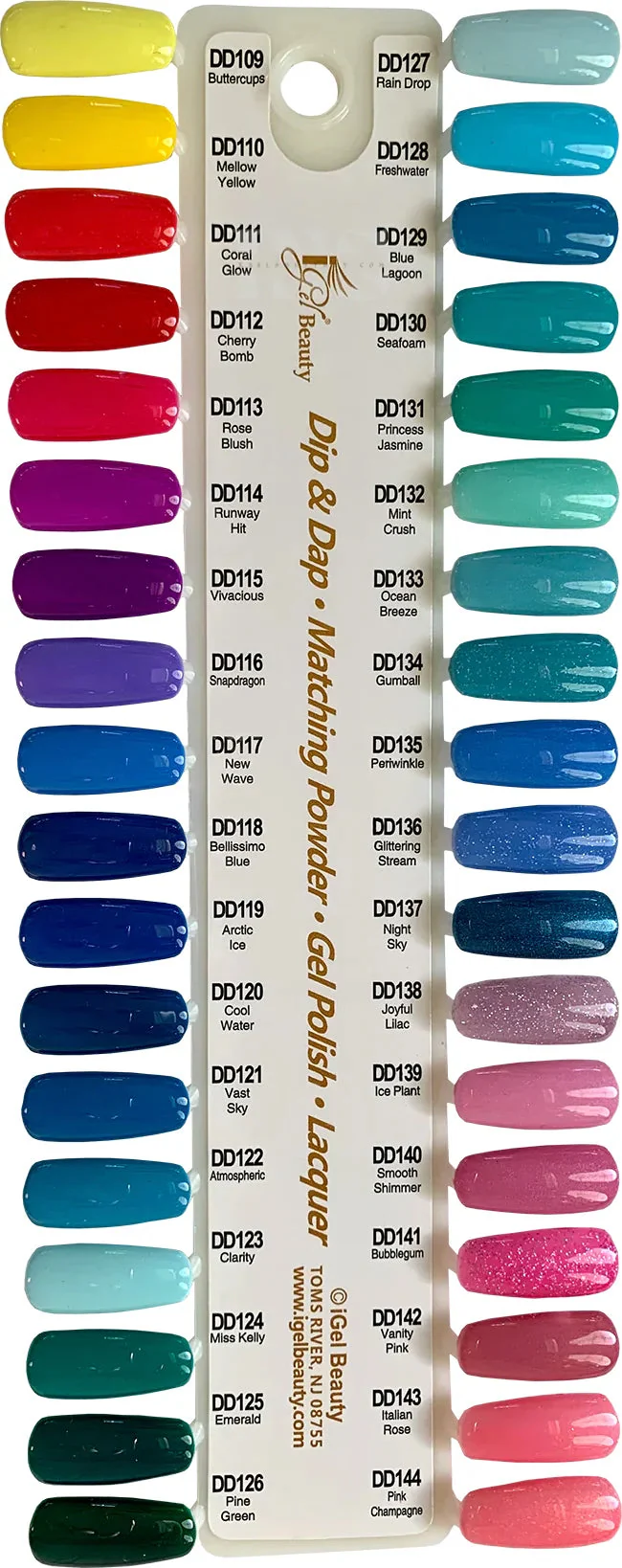 iGEL Duo - Collection 4 (109-144) - 36 pc - Free Chart - Image 2