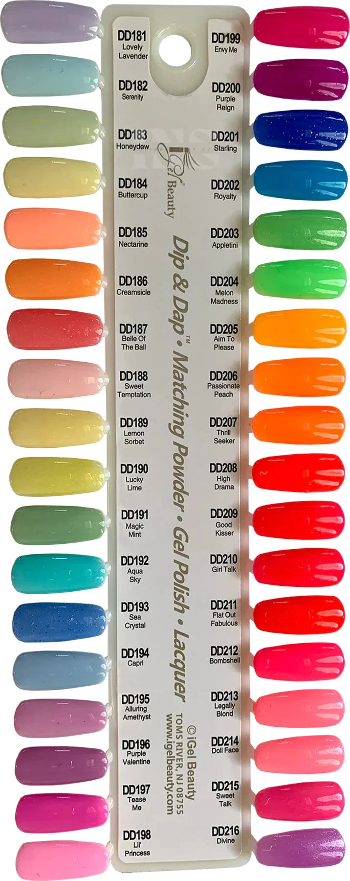 iGEL Duo - Collection 6 (181-216) - 36 pc - Free Chart - Image 2