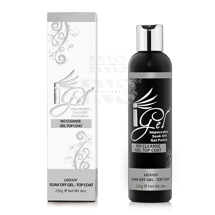 iGEL UV/LED Non-Cleanse Gel Top Coat REFILL 8 oz - Image 3