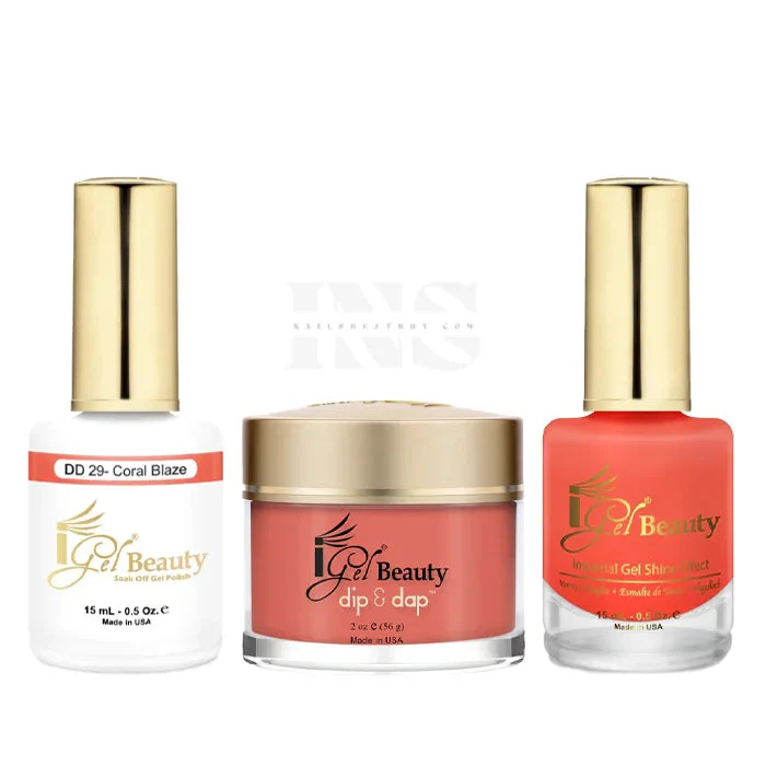 iGEL Trio - 029 Coral Blaze - Image 2