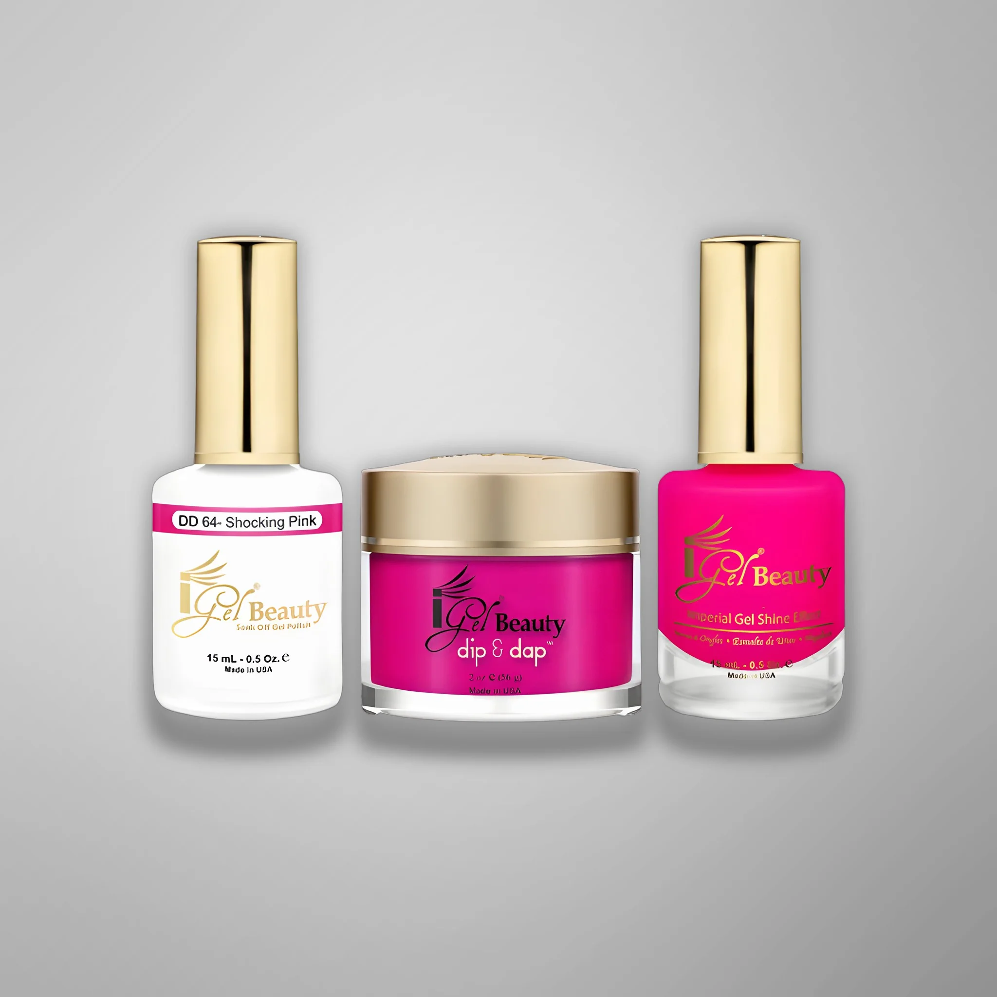iGEL Trio - 064 Shocking Pink