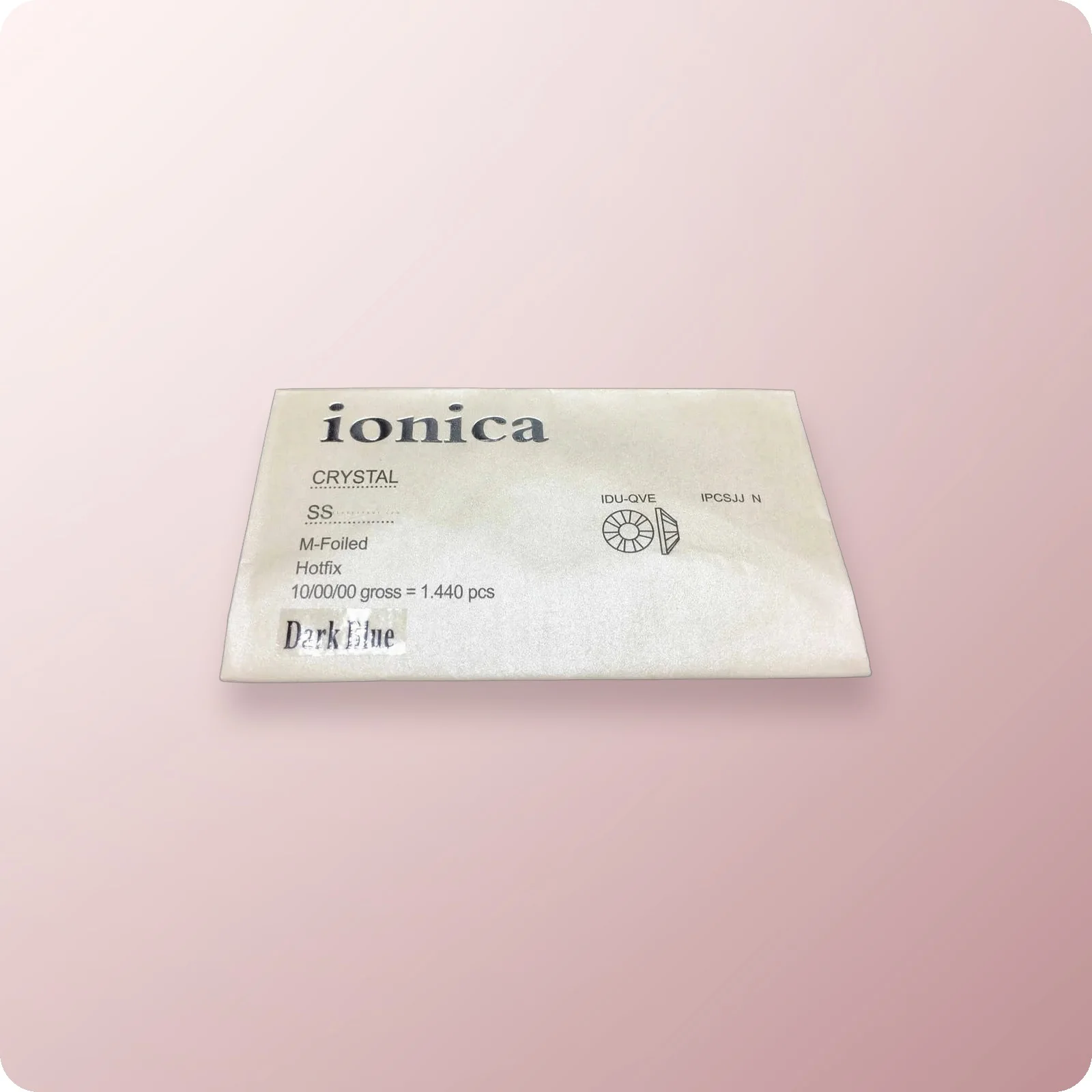 IONICA Crystal Rhinestones Dark Blue
