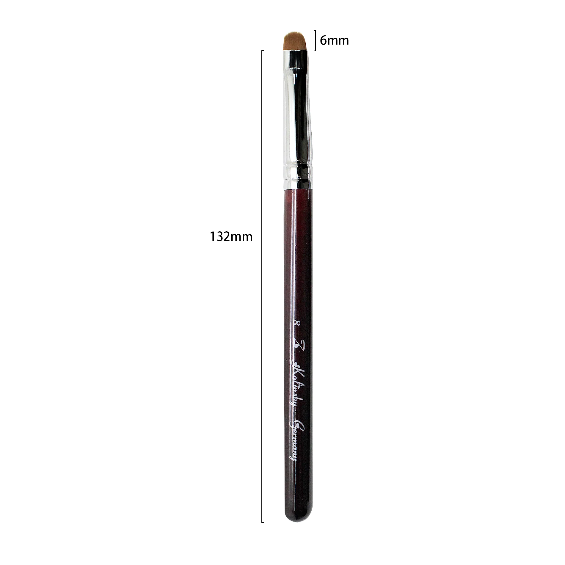 JKIO French Z Brushes - Wood Handle - Size 8 - Image 2