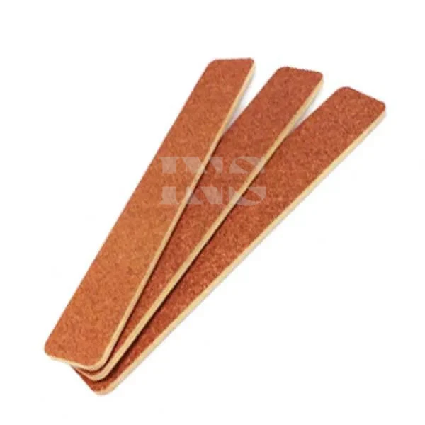 Jumbo Nail File Square Brown (YELLOW CENTER) USA 80/80 50/pk - Image 2