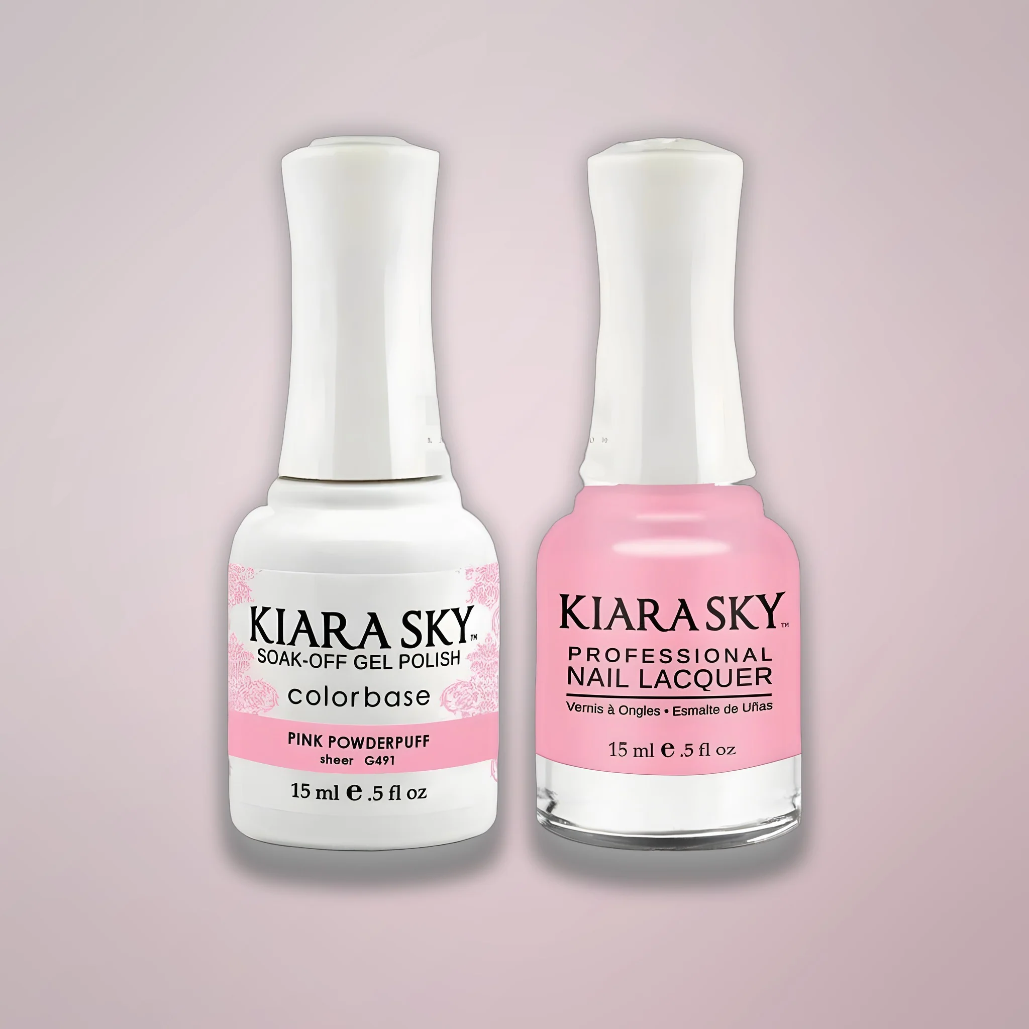 KIARA SKY GEL Pink Powderpuff G491