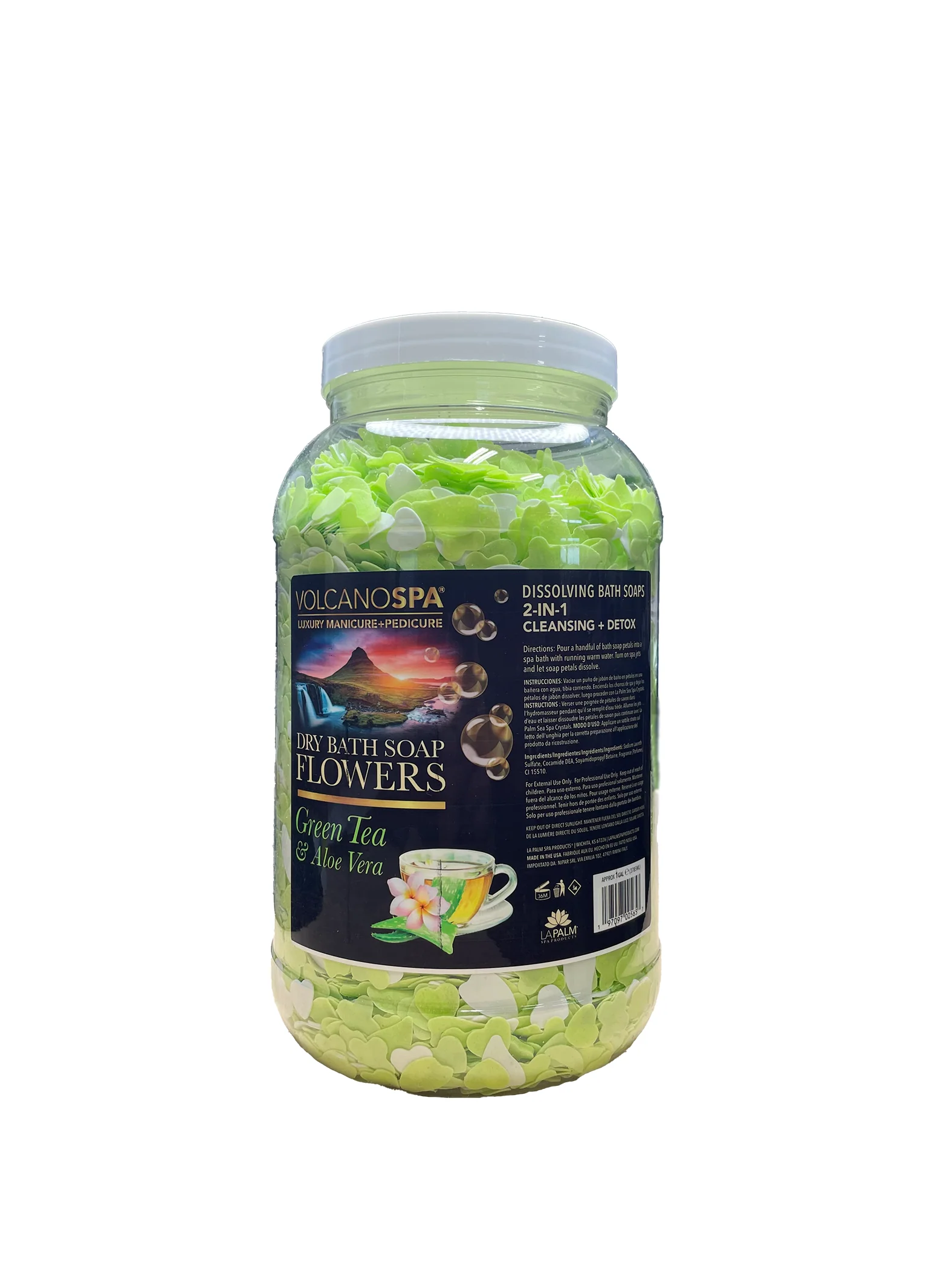 LA PALM Dry Bath Soap Flowers Gallon Single - Image 3