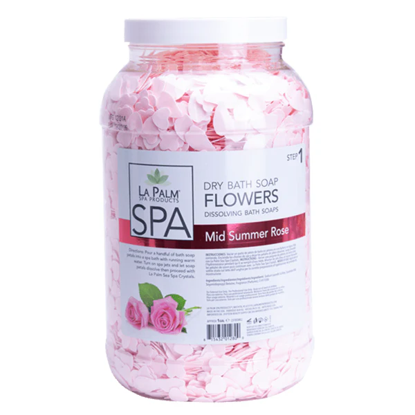 LA PALM Dry Bath Soap Flowers Gallon Single - Image 4