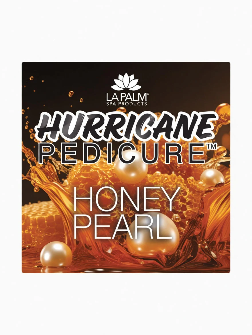 LA PALM Hurricane 5 Step Pedicure Honey Pearl - Single - Image 3
