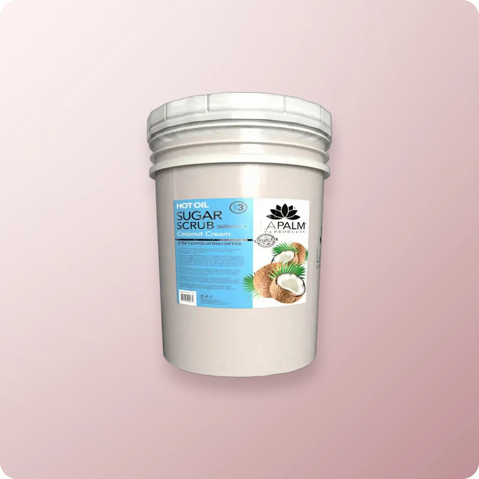 LA PALM Oil Sugar Scrub Bucket