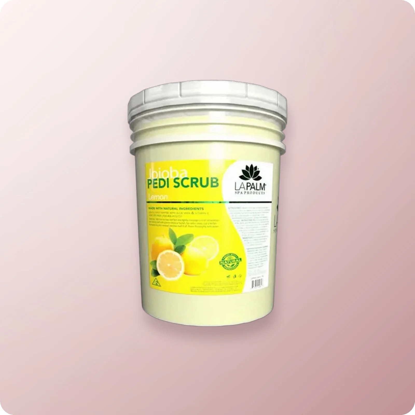 LA PALM Pedi Scrub Gel Bucket