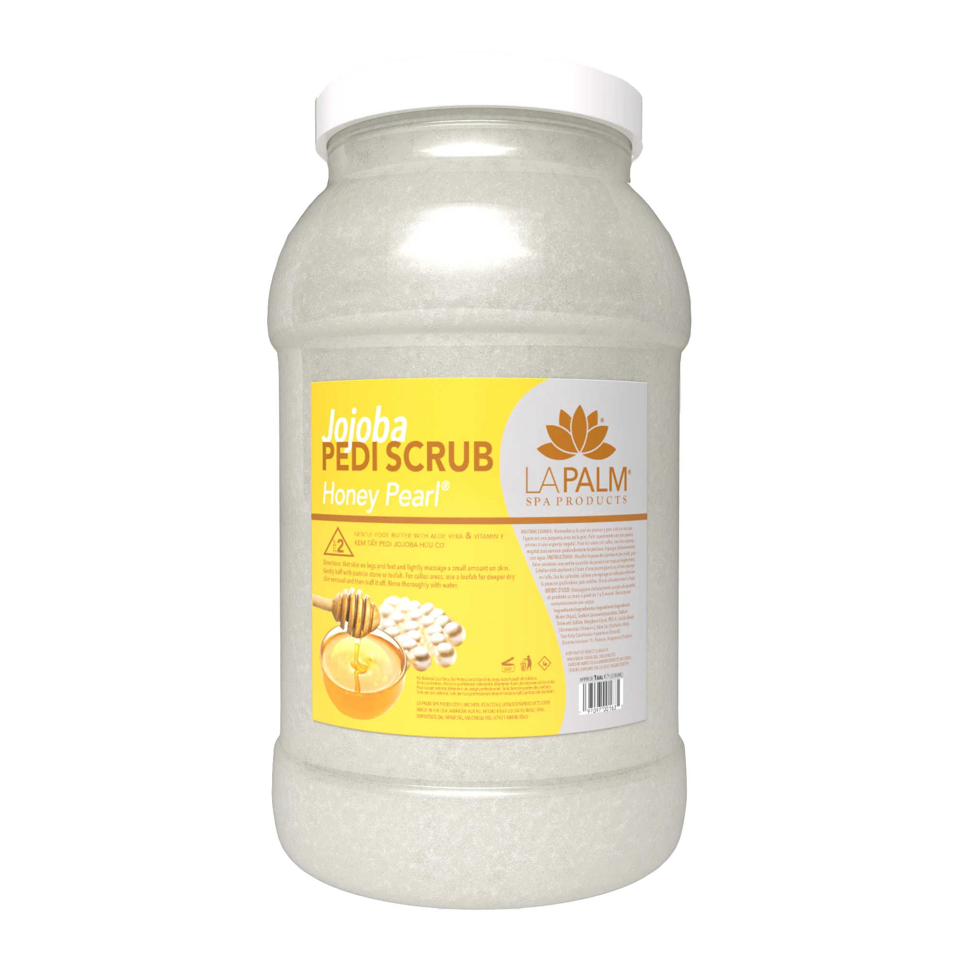 LA PALM Pedi Scrub Gel Gallon Single - Image 4