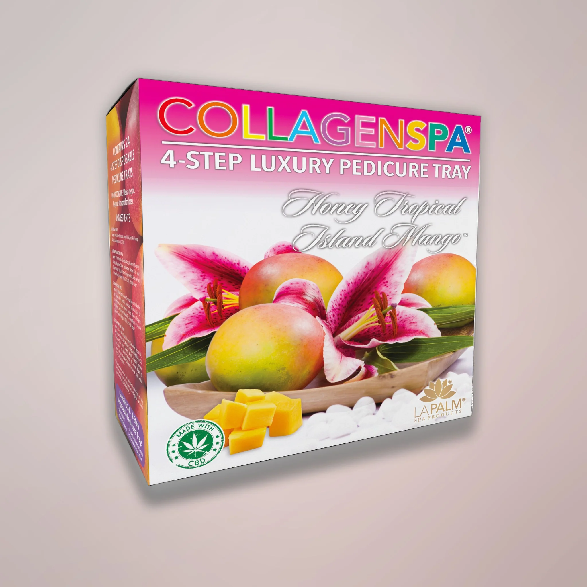 LA PALM Pedicure Tray 24/Box