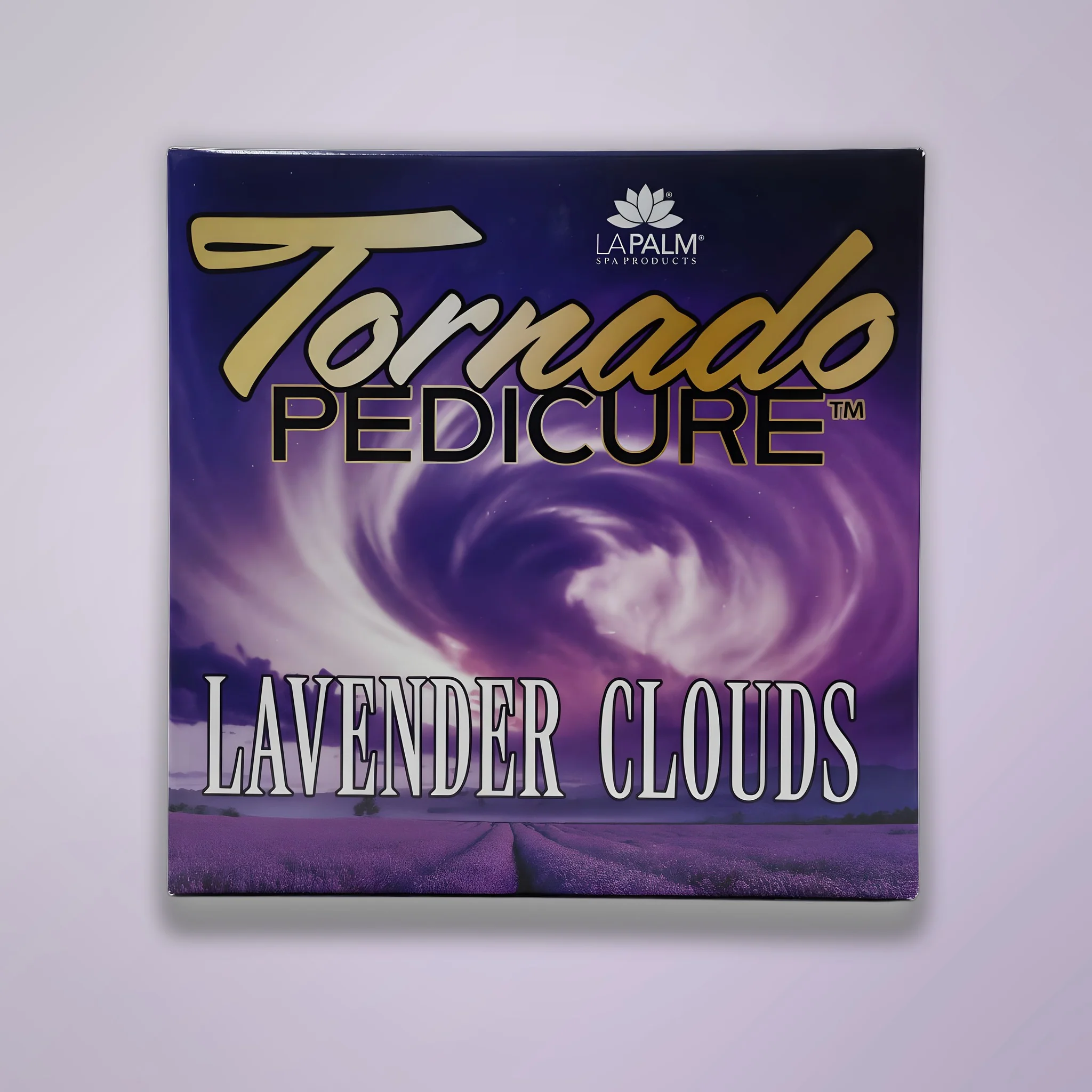 LA PALM Tornado 5 Step Pedicure Lavender Clouds - Single - Image 2