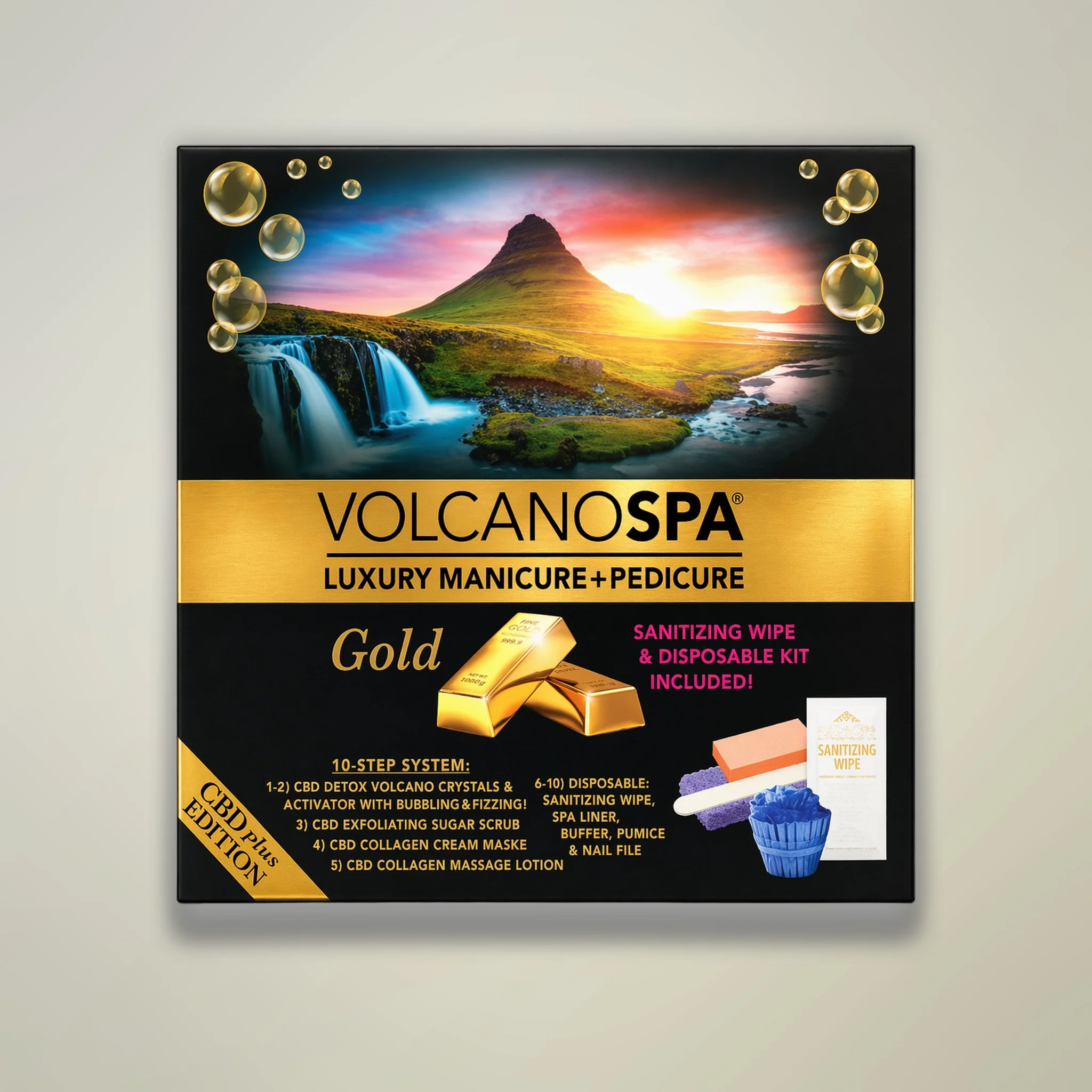 LA PALM Volcano Spa 10 Steps Single