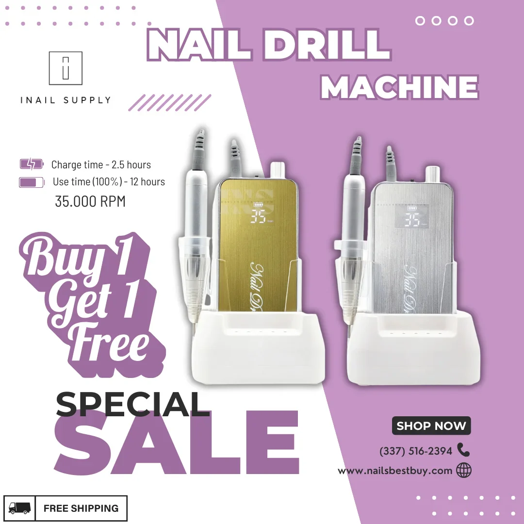 Nail Drill Machine 35Krpm BOGO - Image 4