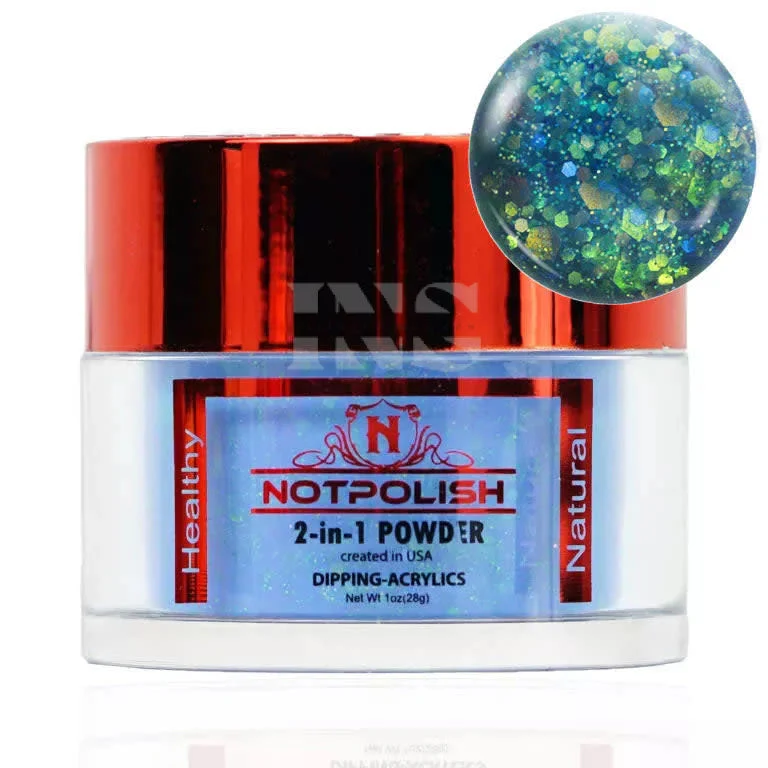 NOTPOLISH 2 in 1 Powder - OMG 26 Stars Dance - 1 oz - Image 2