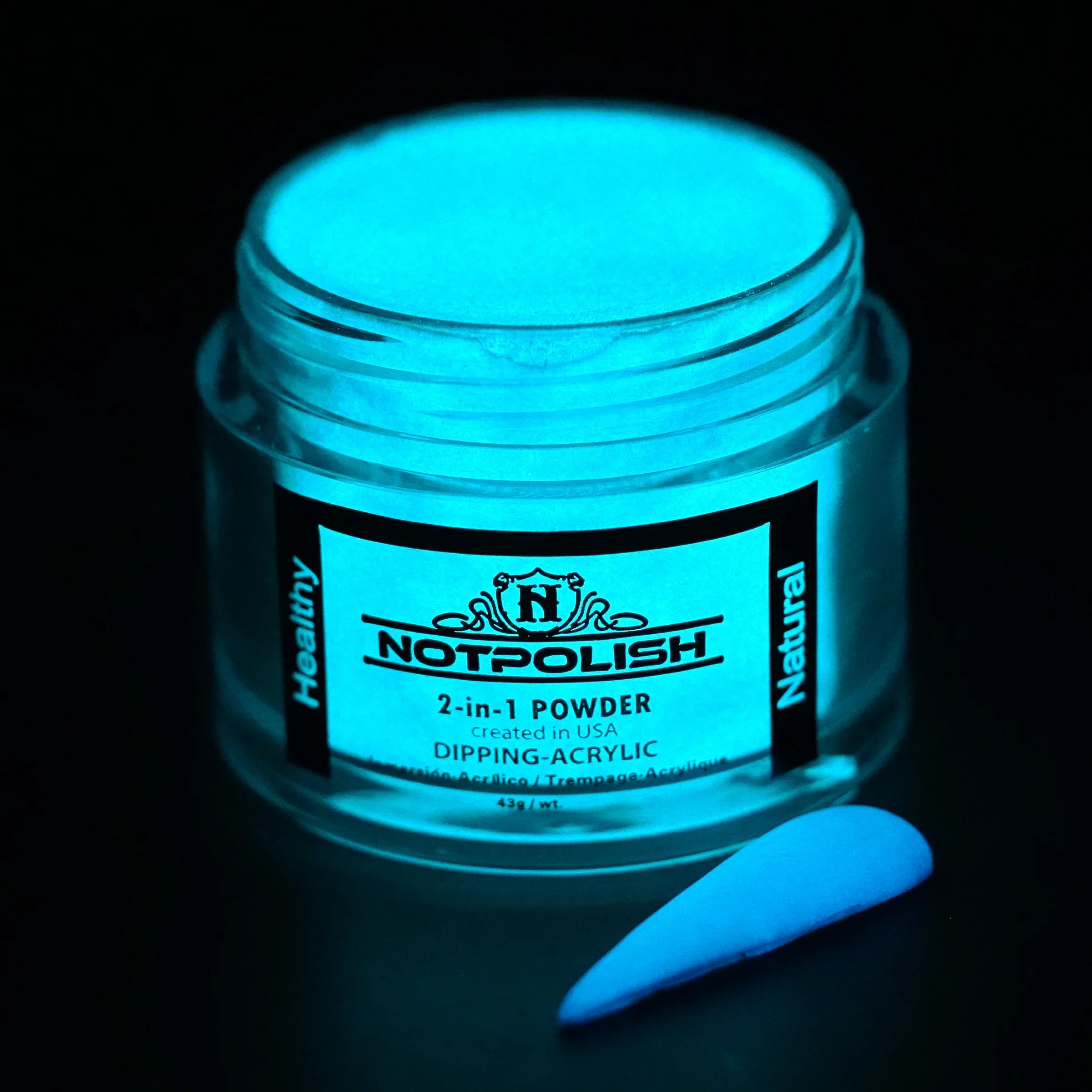 NOTPOLISH 2 in 1 Powder - G09 NightCrawlers - 2 oz - Image 3