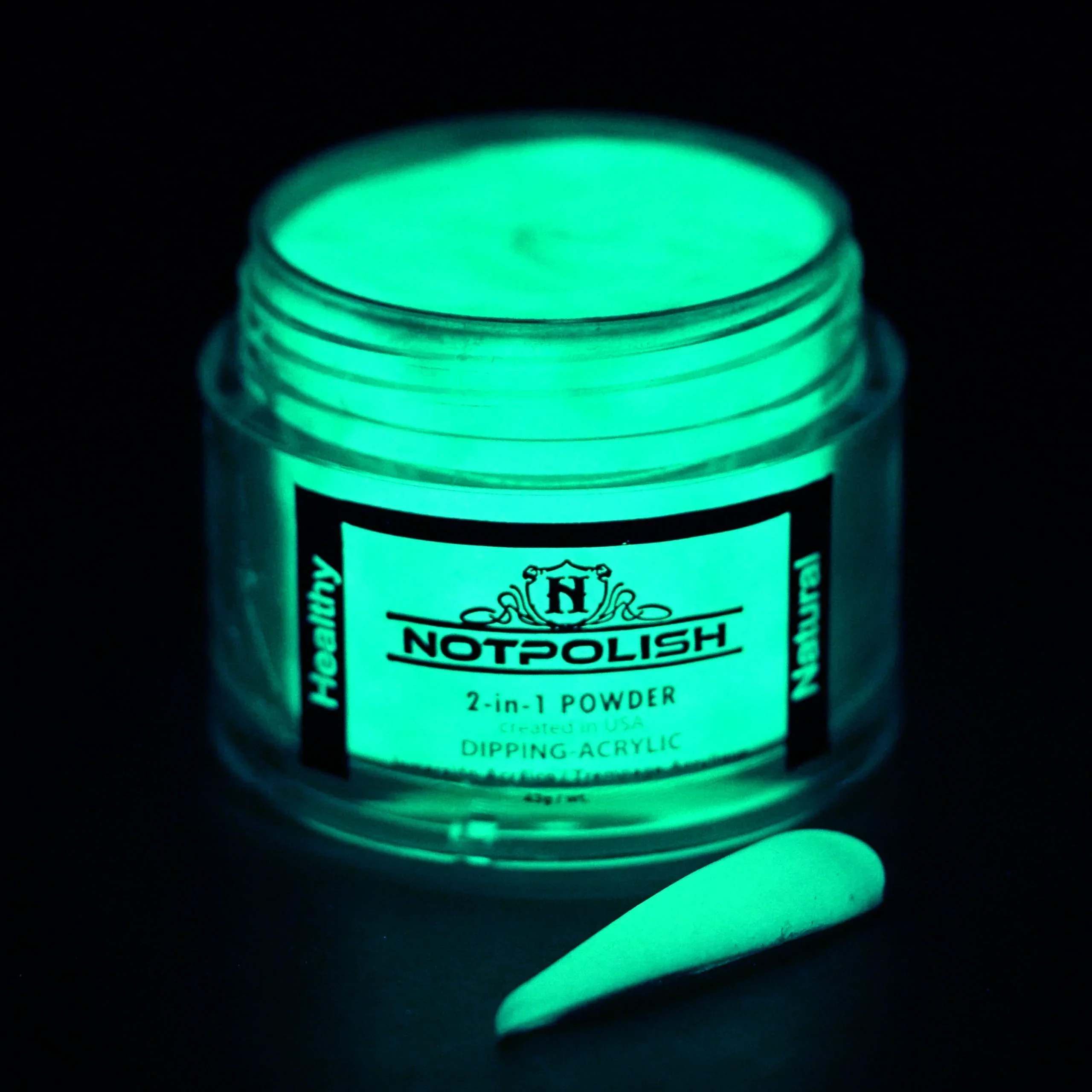 NOTPOLISH 2 in 1 Powder - G15 Neon Ninjas - 2 oz - Image 4