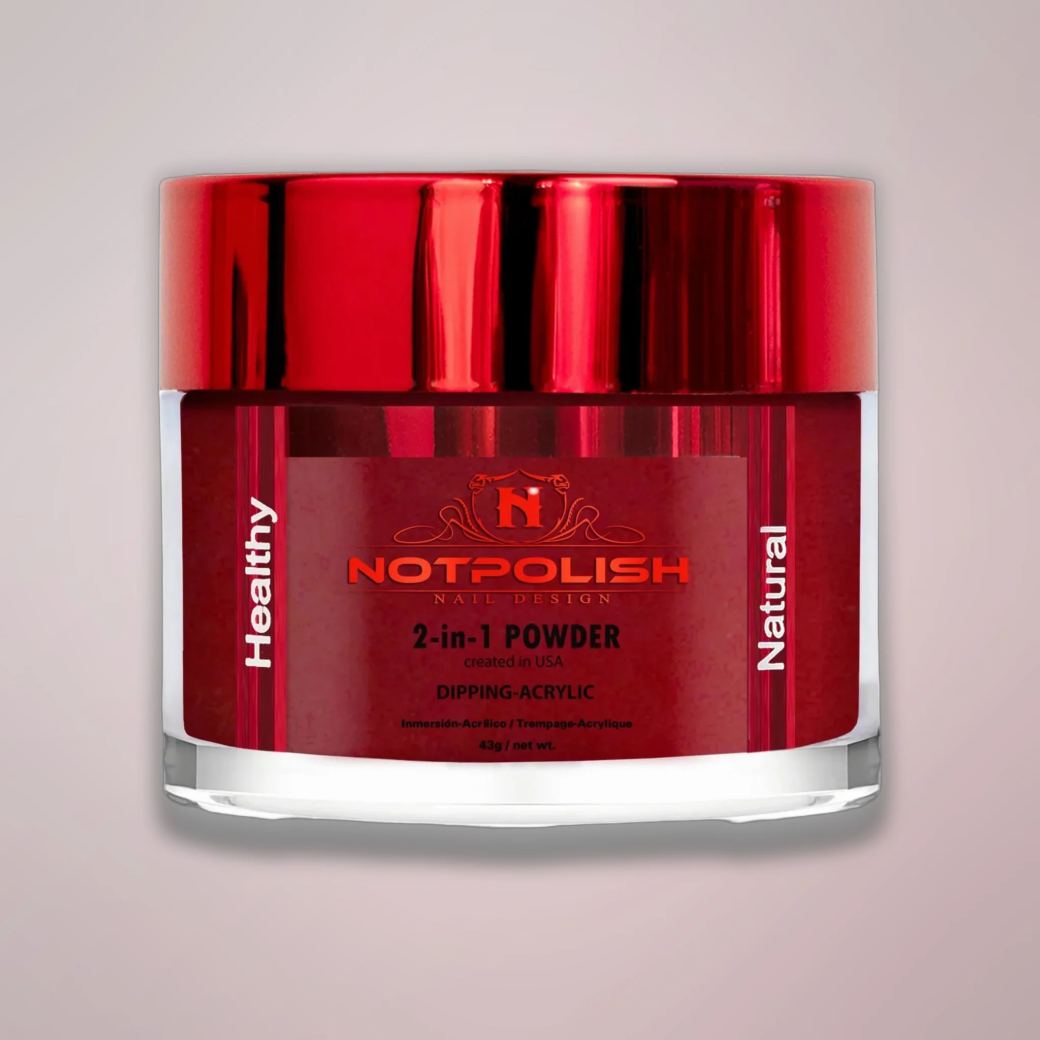 NOTPOLISH 2 in 1 Powder - M05 French Kiss - 2 oz