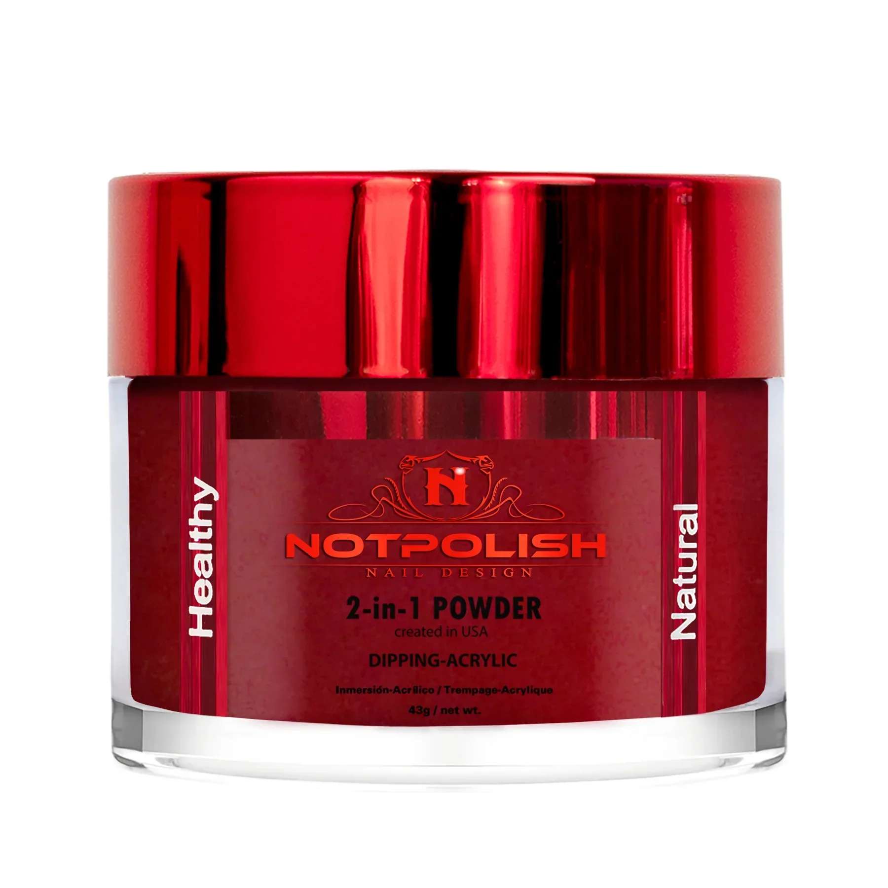 NOTPOLISH 2 in 1 Powder - M05 French Kiss - 2 oz - Image 2