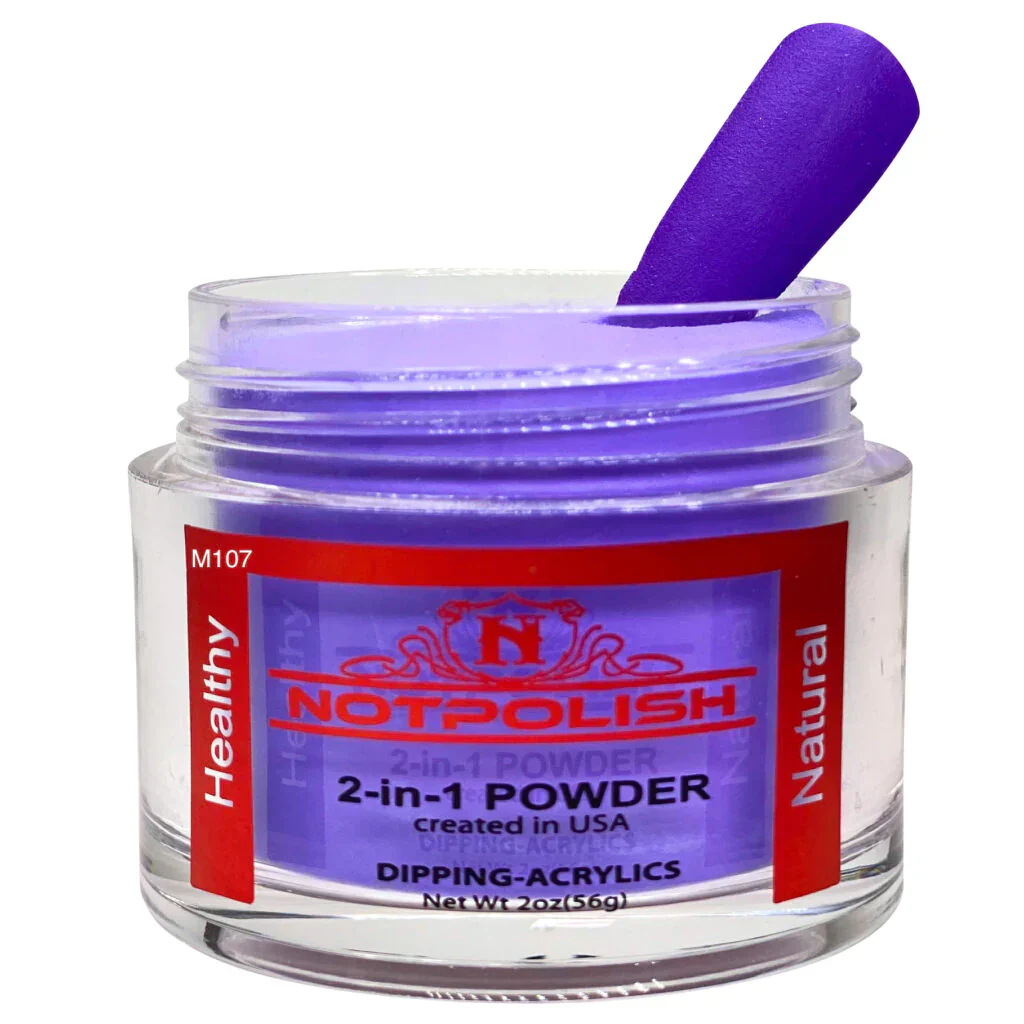 NOTPOLISH 2 in 1 Powder - M107 Mambacita - 2 oz - Image 5