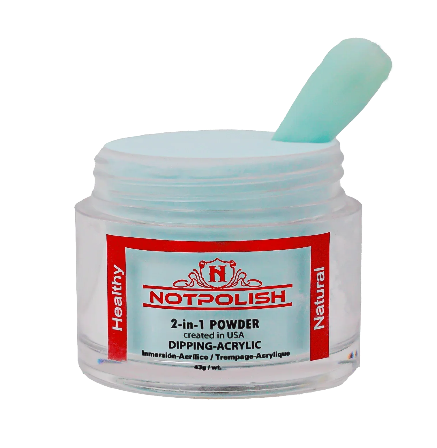 NOTPOLISH 2 in 1 Powder - M108 Pool Party - 2 oz - Image 5