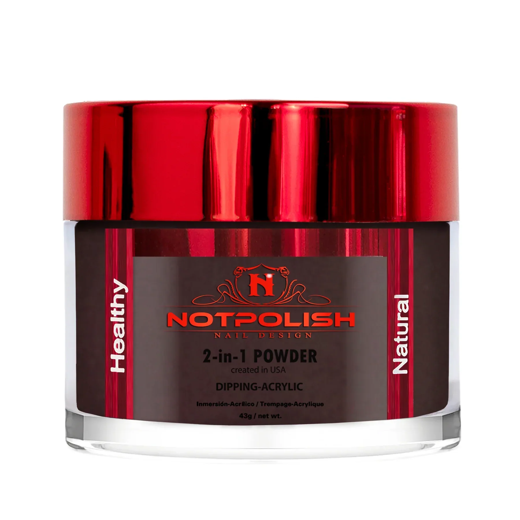NOTPOLISH 2 in 1 Powder - M116 Chocolate Thunder - 2 oz - Image 2