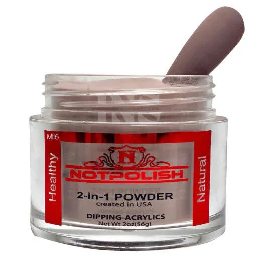 NOTPOLISH 2 in 1 Powder - M116 Chocolate Thunder - 2 oz - Image 5