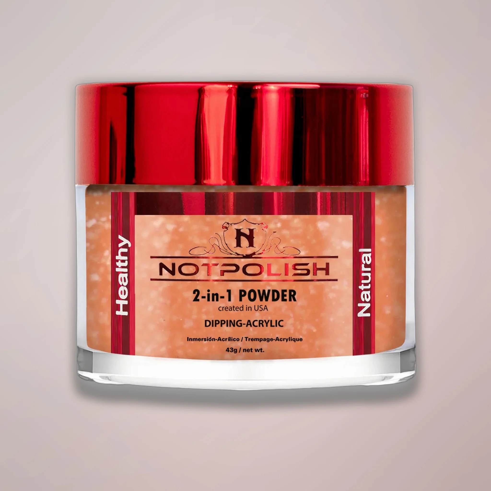NOTPOLISH 2 in 1 Powder - M121 Creme Brulee - 2 oz