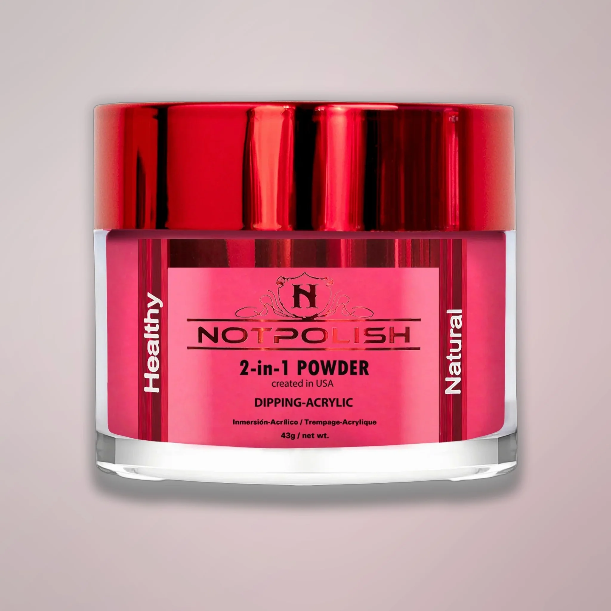 NOTPOLISH 2 in 1 Powder - M123 Hibiscus Sunrise - 2 oz