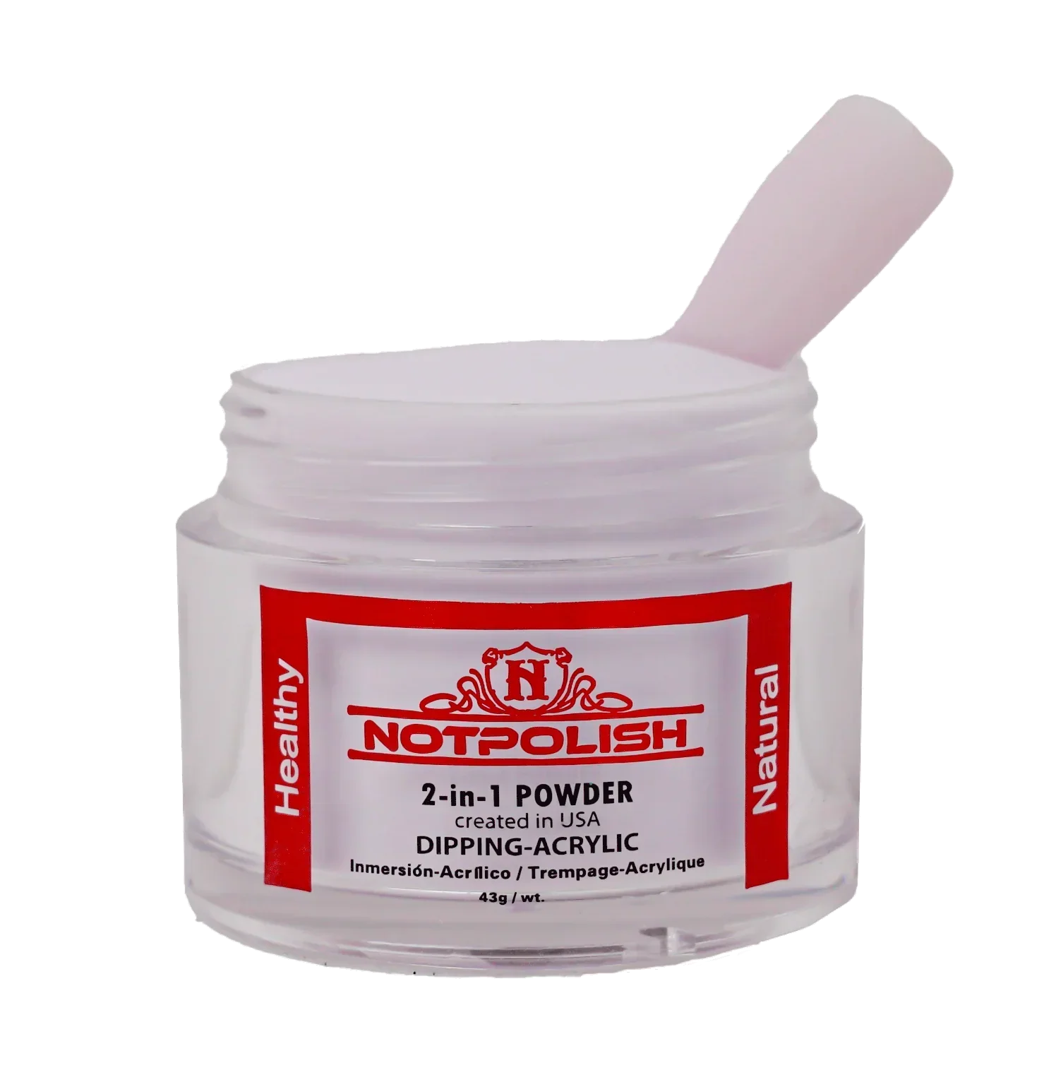 NOTPOLISH 2 in 1 Powder - M124 Berry Irresistible - 2 oz - Image 4