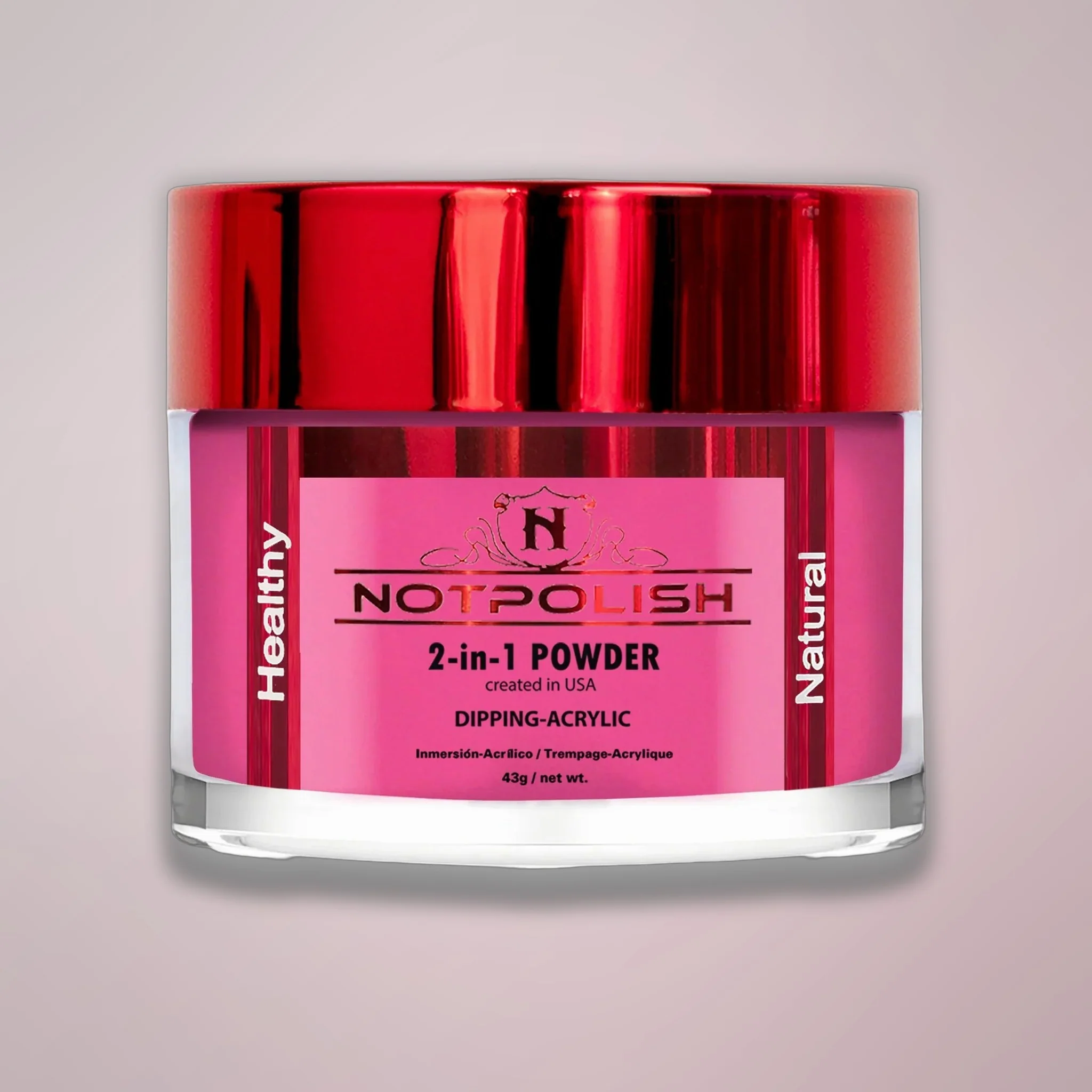 NOTPOLISH 2 in 1 Powder - M22 Lovely Rose - 2 oz