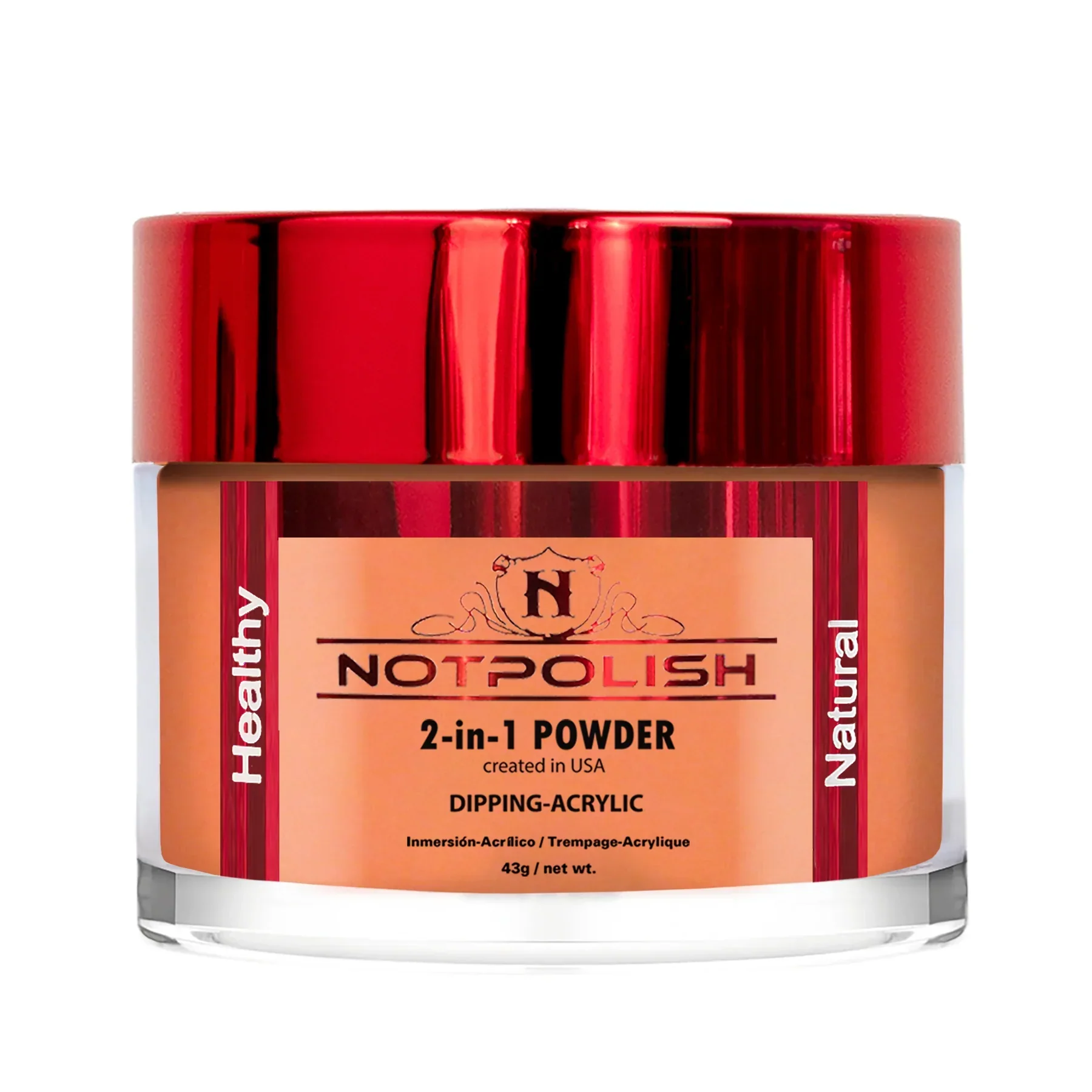 NOTPOLISH 2 in 1 Powder - M34 Fuzzy Wuzzy - 2 oz - Image 2