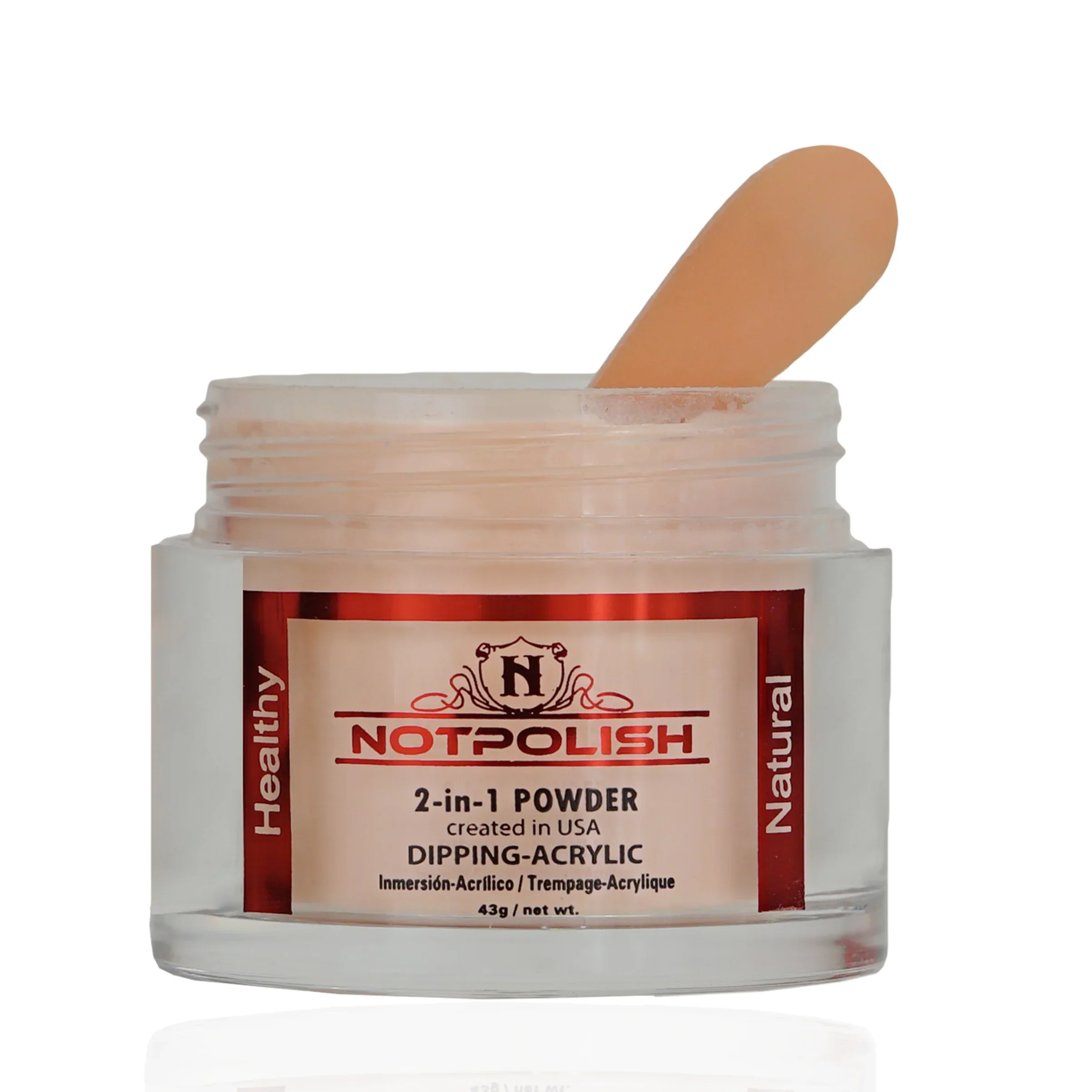 NOTPOLISH 2 in 1 Powder - M34 Fuzzy Wuzzy - 2 oz - Image 4