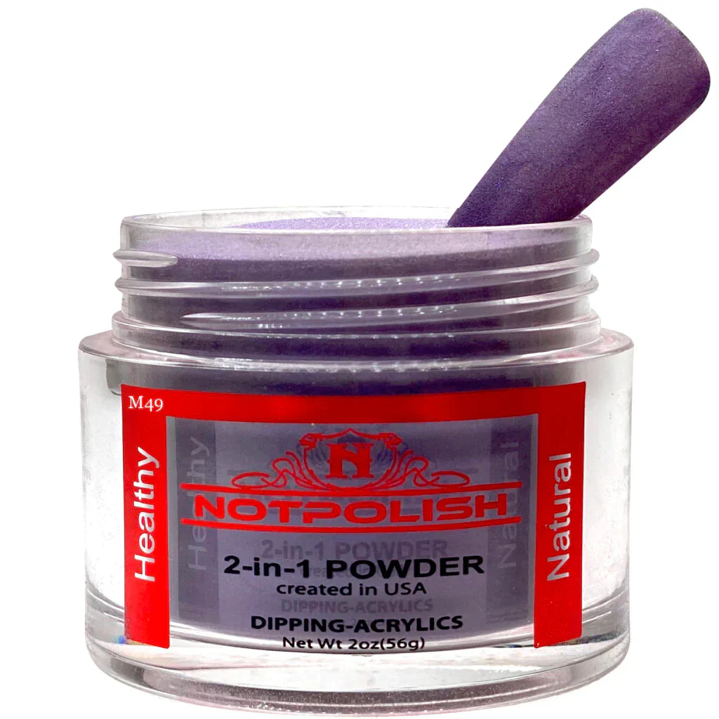 NOTPOLISH 2 in 1 Powder - M49 Cosmo - 2 oz - Image 4