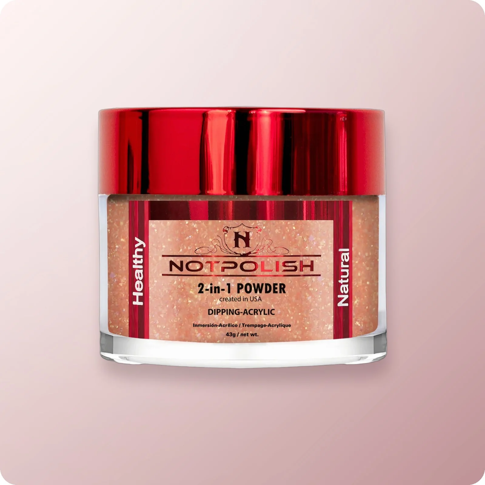 NOTPOLISH 2 in 1 Powder - M66 Lemon Drop - 2 oz