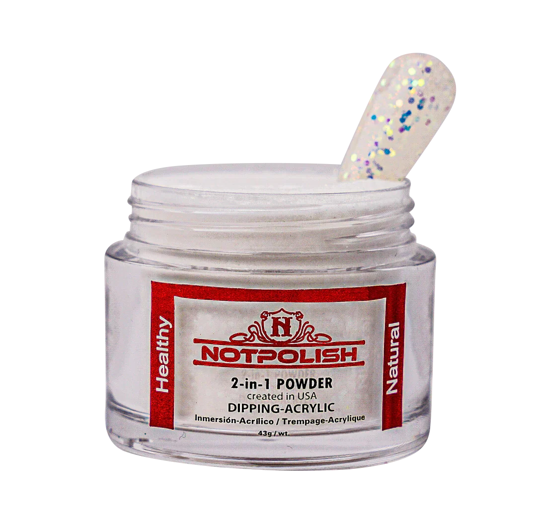 NOTPOLISH 2 in 1 Powder - M83 Baby It's Cold - 2 oz - Image 3