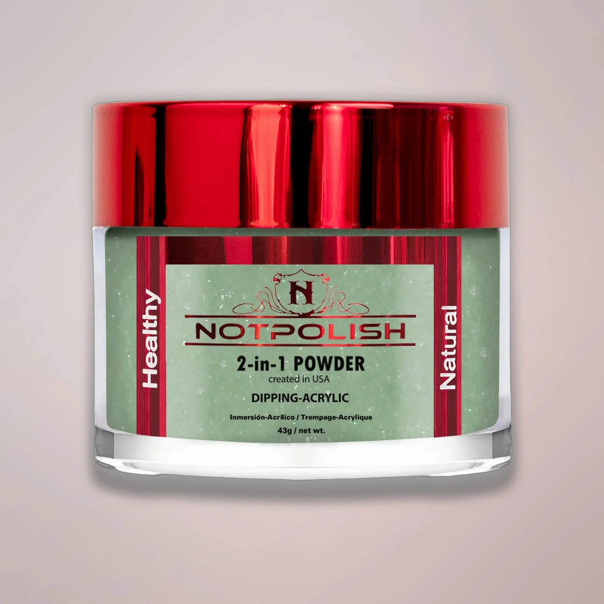 NOTPOLISH 2 in 1 Powder - M86 Blooming Mint - 2 oz
