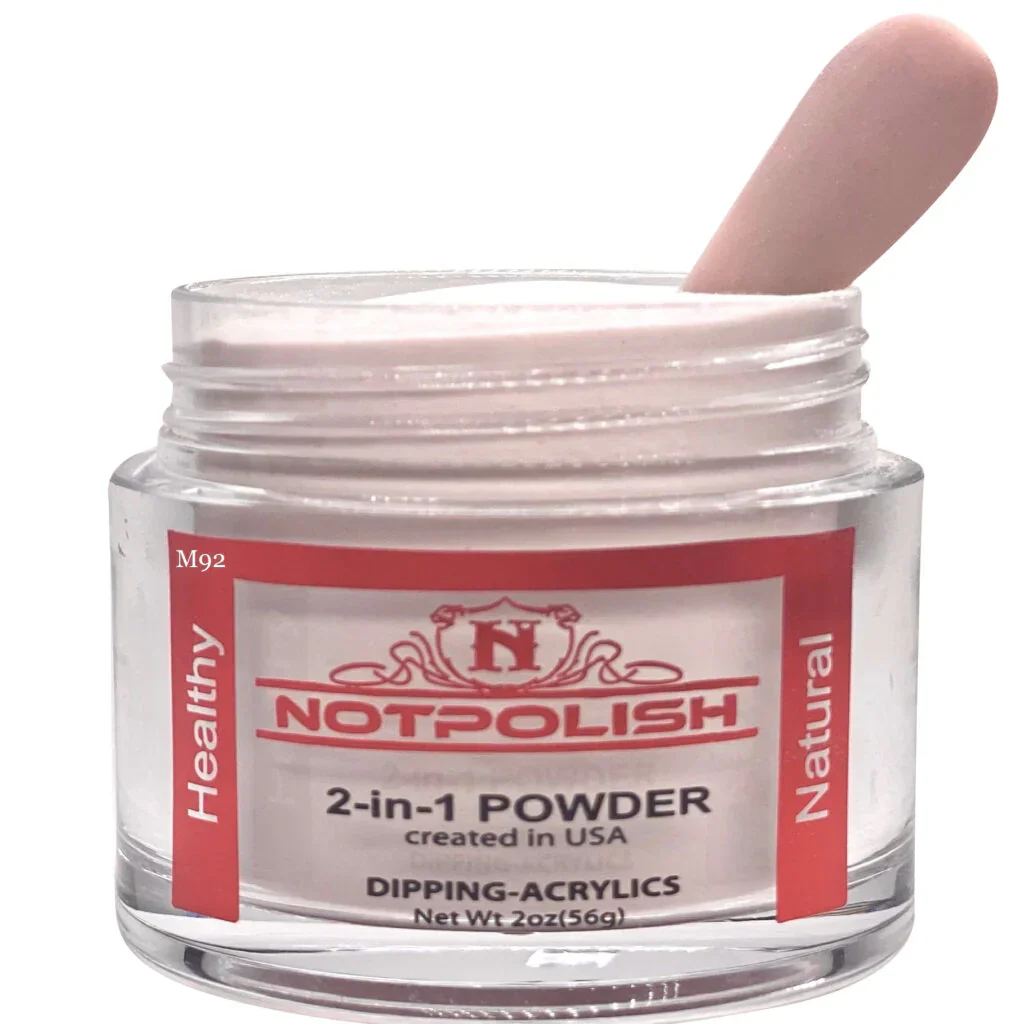 NOTPOLISH 2 in 1 Powder - M92 Spring Latte - 2 oz - Image 4