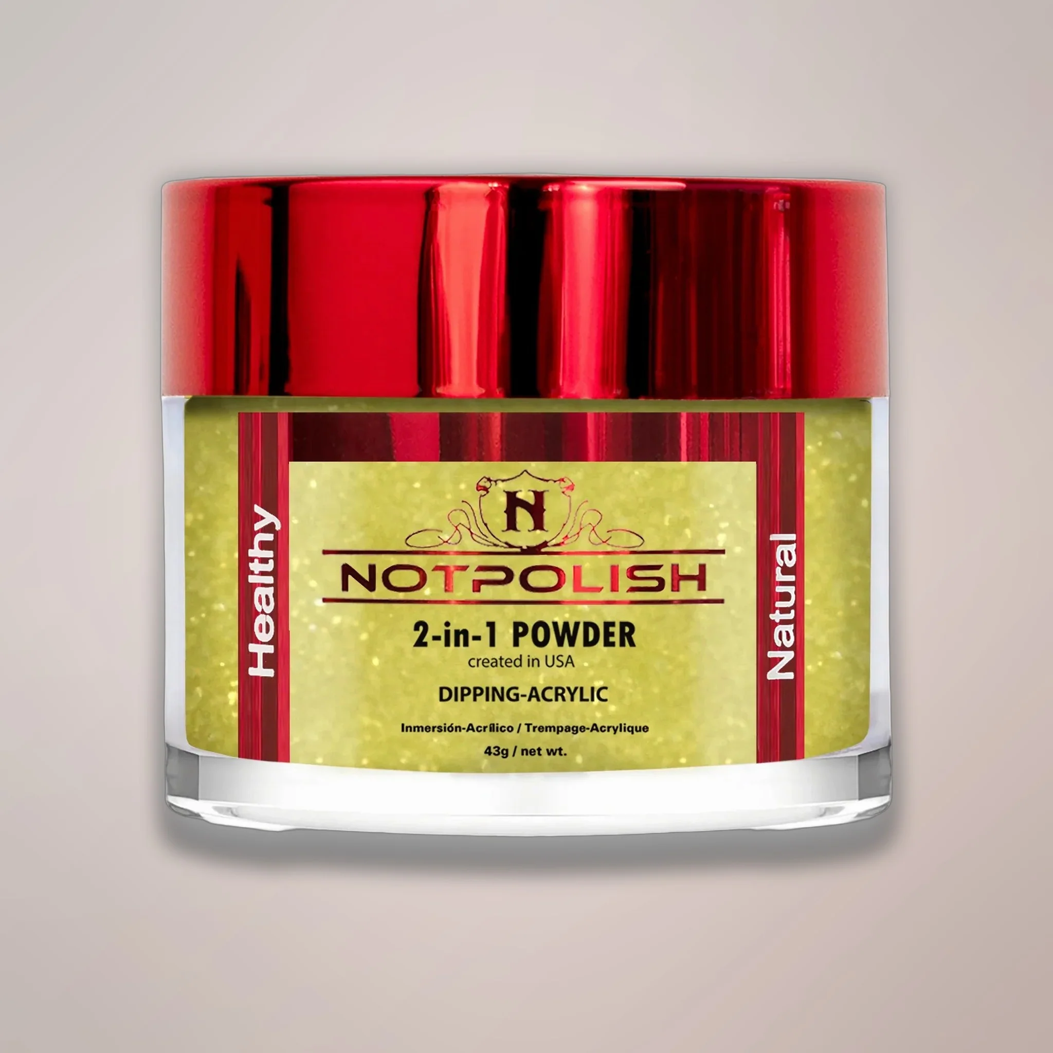 NOTPOLISH 2 in 1 Powder - M94 Sunlit Yellow - 2 oz