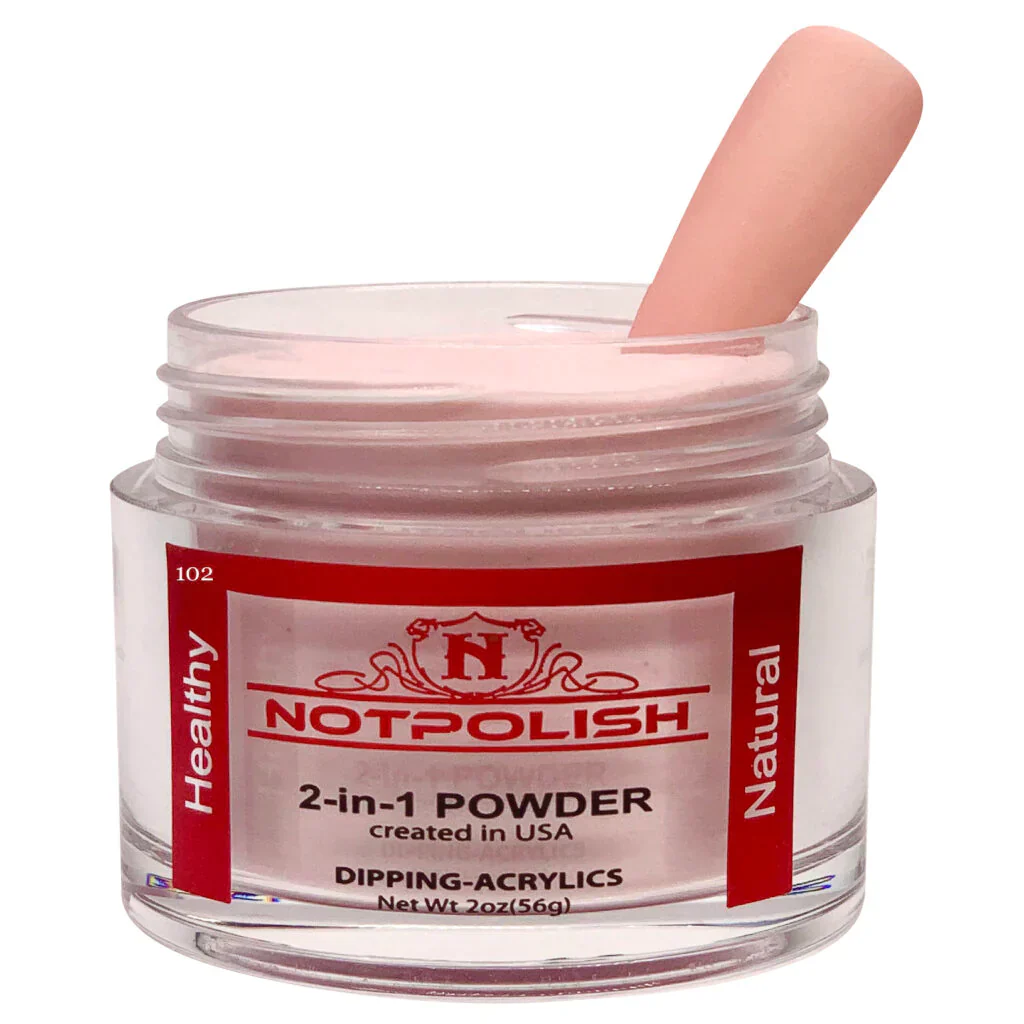 NOTPOLISH 2 in 1 Powder - OG102 Nude Panther - 2 oz - Image 4