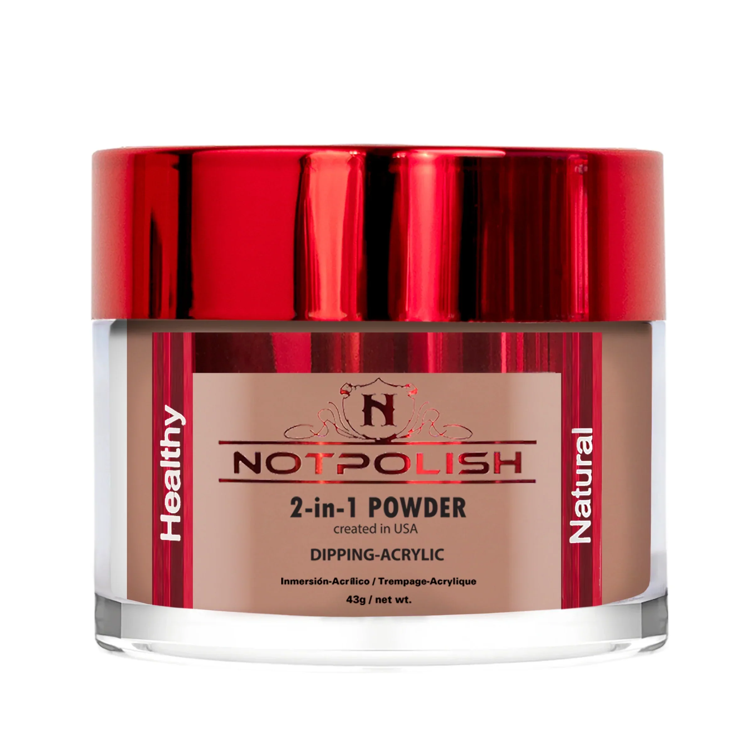 NOTPOLISH 2 in 1 Powder - OG113 Nude Me - 2 oz - Image 2