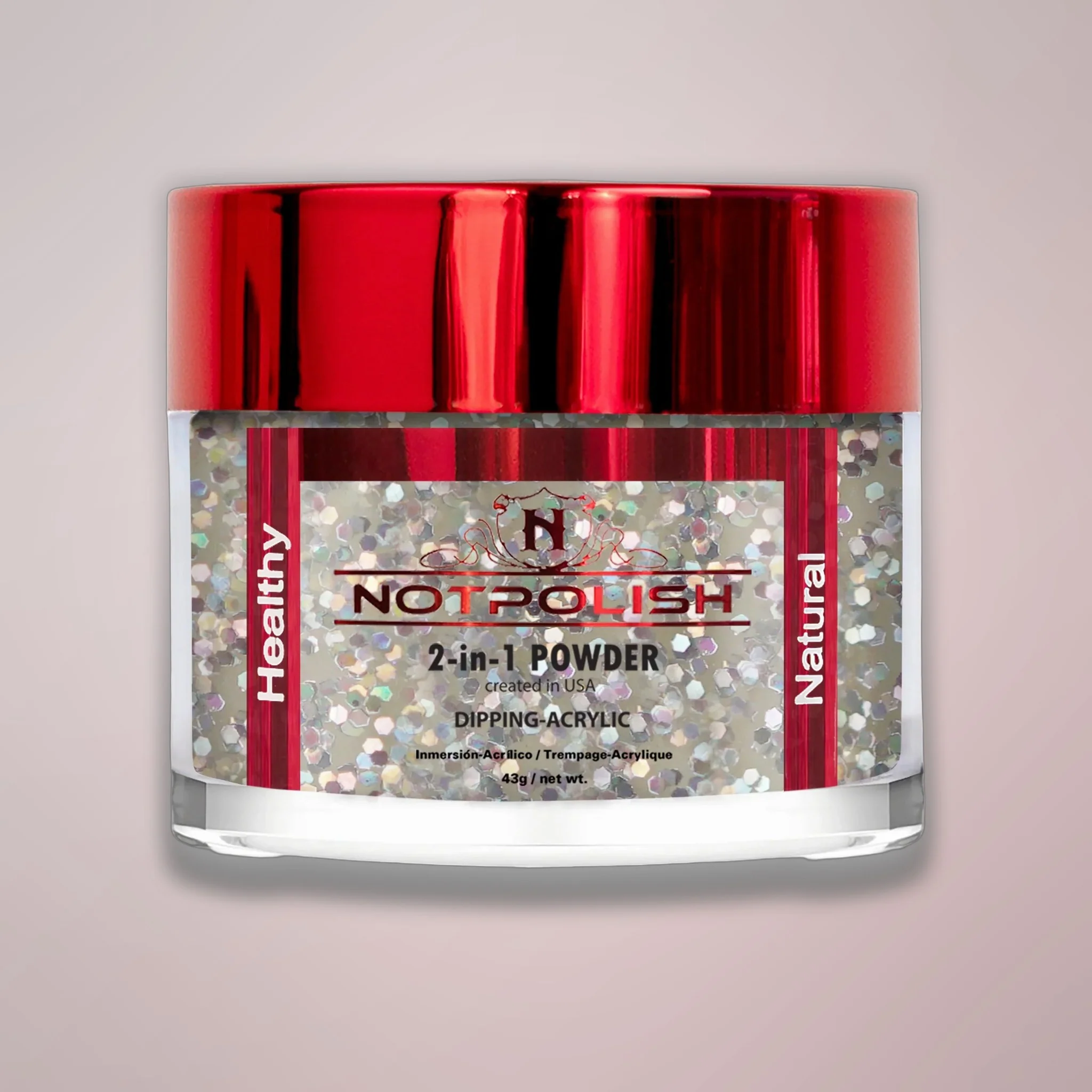 NOTPOLISH 2 in 1 Powder - OG133 Starry Night - 2 oz