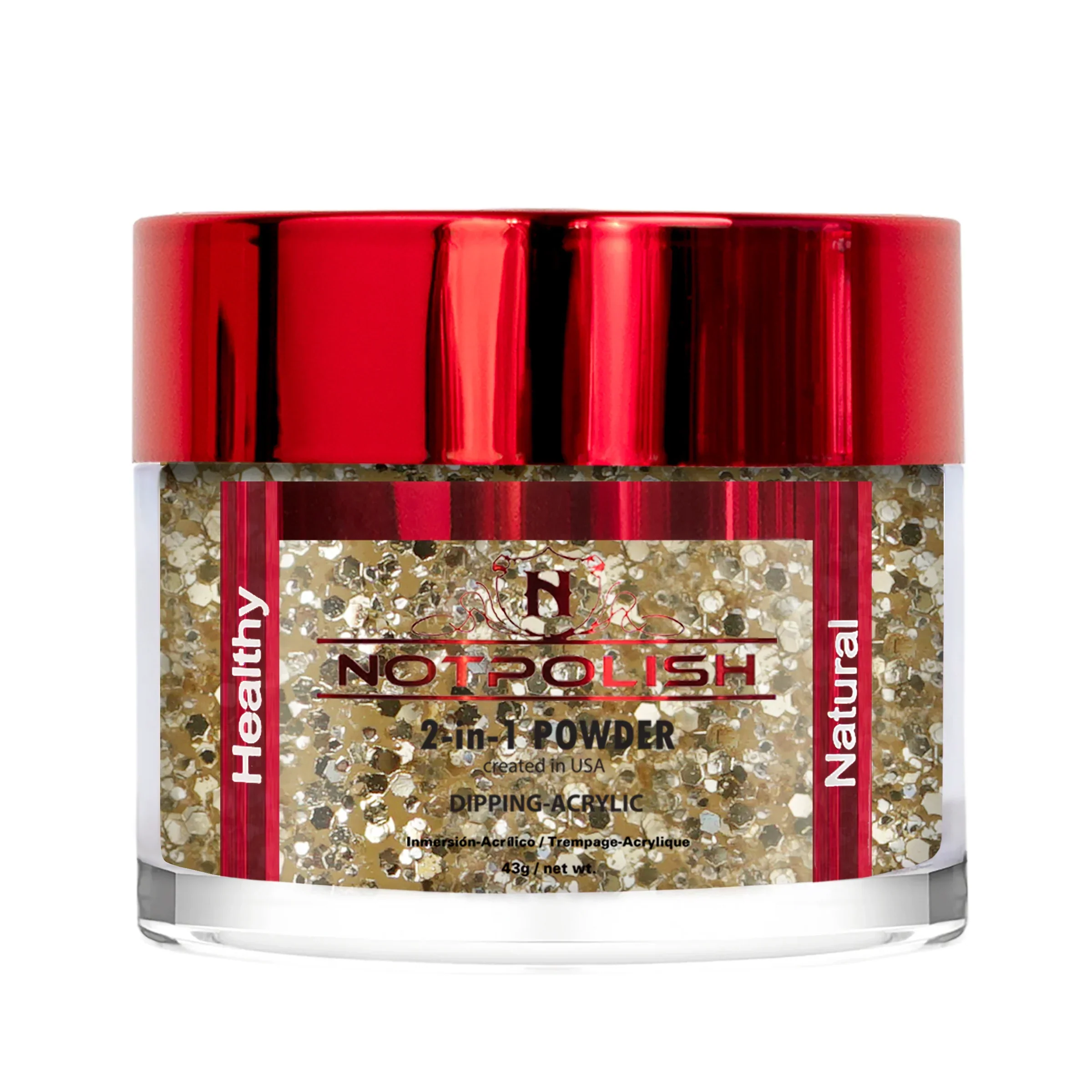 NOTPOLISH 2 in 1 Powder - OG134 The Nail Boss - 2 oz - Image 2