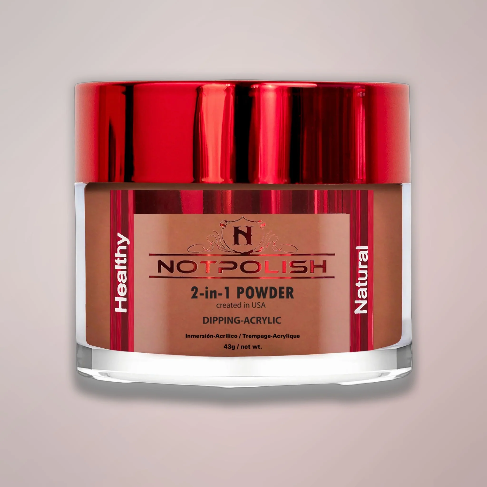 NOTPOLISH 2 in 1 Powder - OG137 Mauve About You - 2 oz