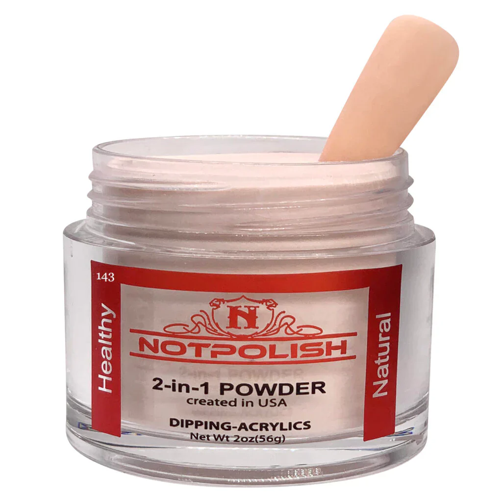 NOTPOLISH 2 in 1 Powder - OG143 First Nude - 2 oz - Image 5
