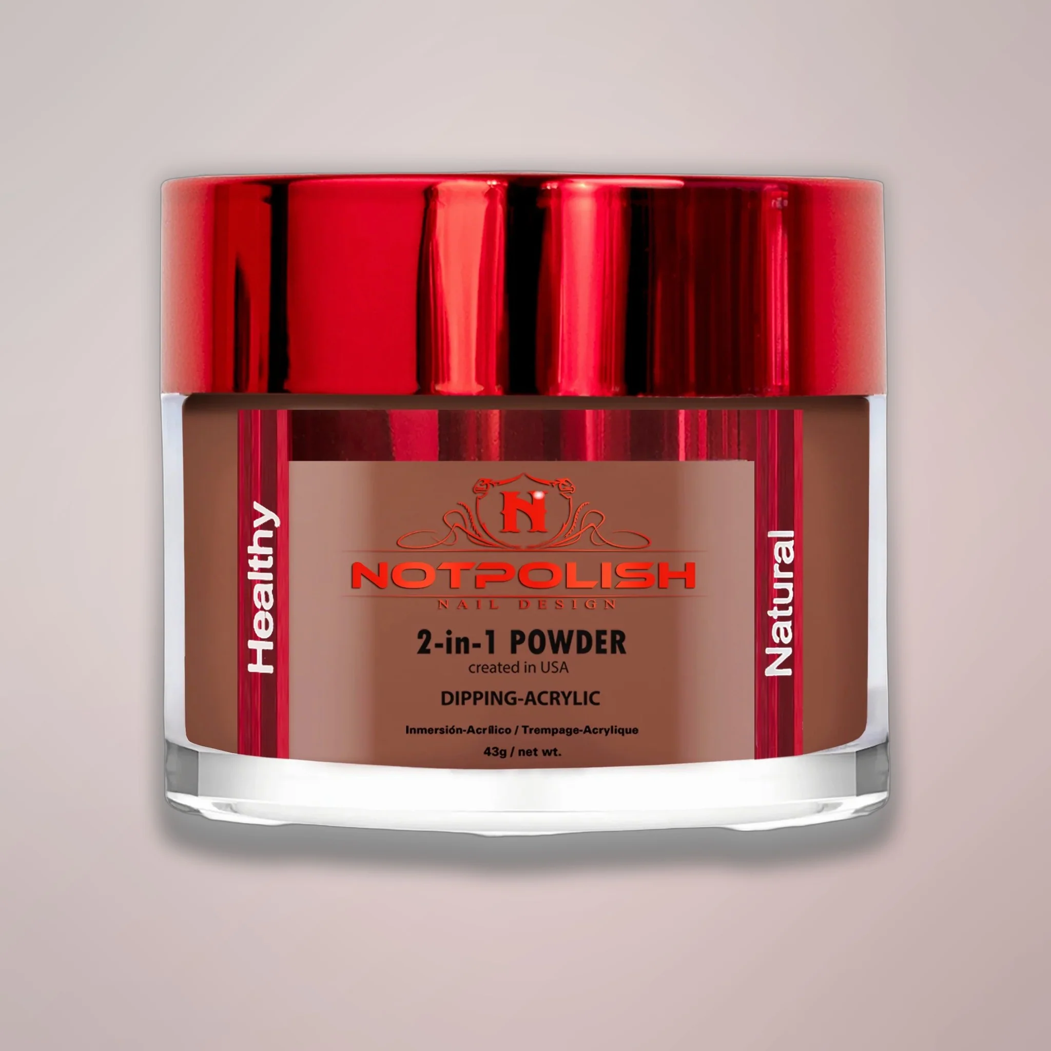 NOTPOLISH 2 in 1 Powder - OG153 Touch of Lips - 2 oz