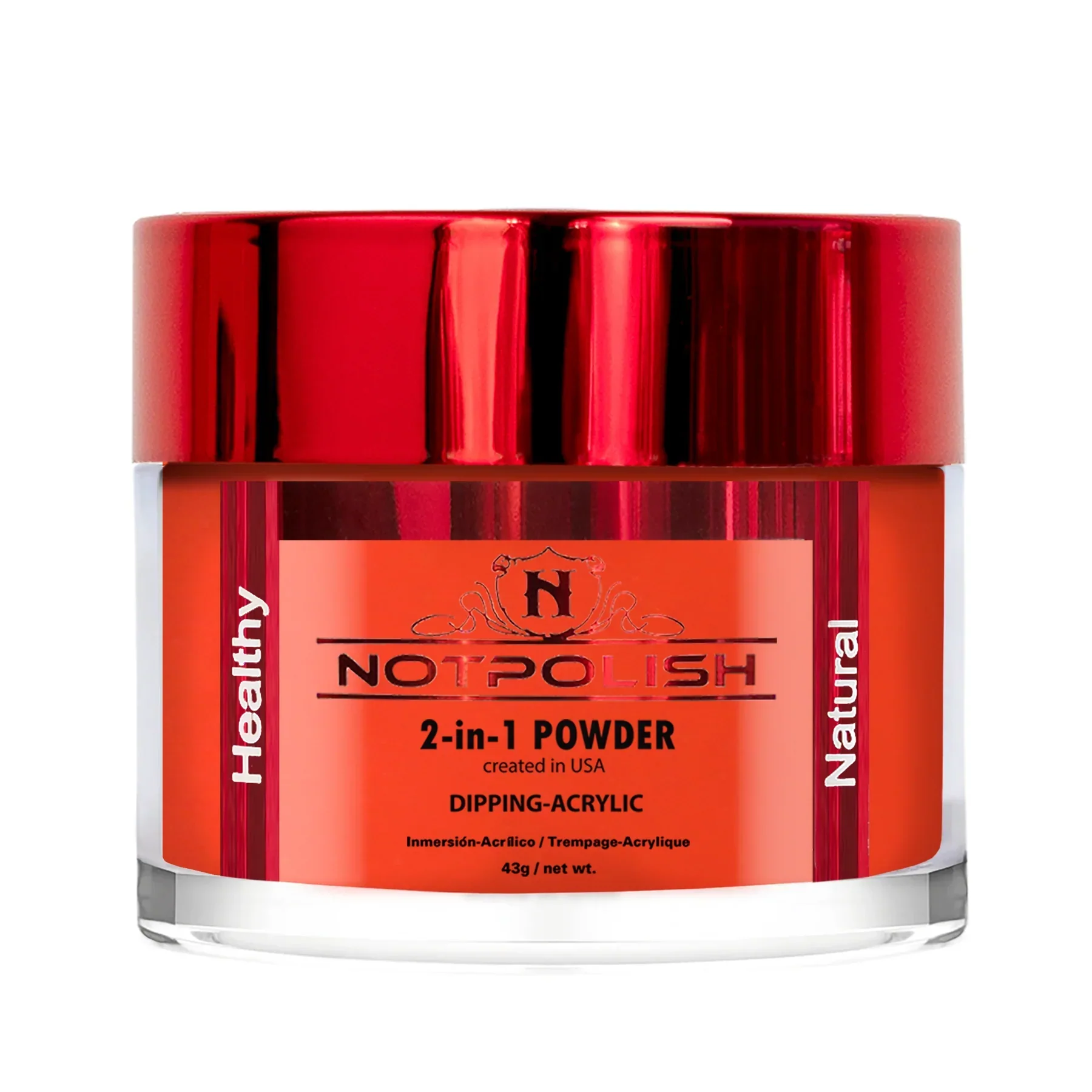 NOTPOLISH 2 in 1 Powder - OG184 Candied Peach - 2 oz - Image 2