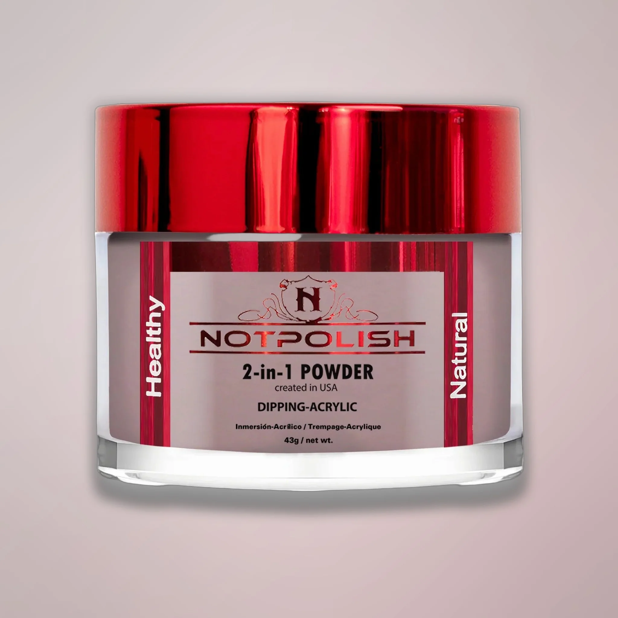 NOTPOLISH 2 in 1 Powder - OG188 Berry Unique - 2 oz