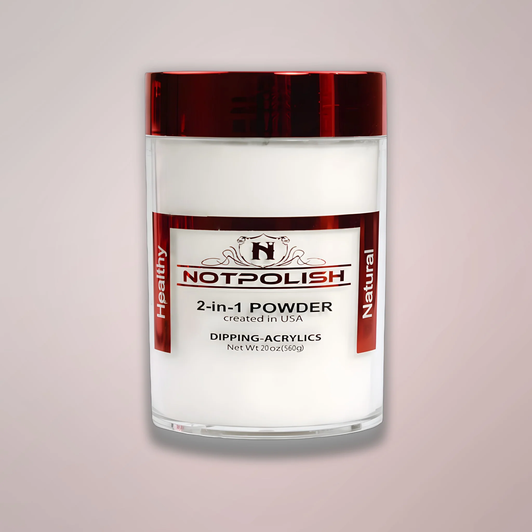 NOTPOLISH 2 in 1 Powder - 101 Milky White Refill - 16 oz